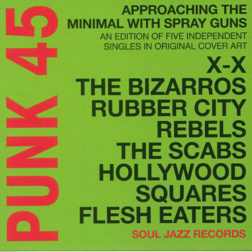 V/A - Punk 45 Aproaching The Minimal With Spray Guns (Box Set, Incluye: 5 Discos 7")