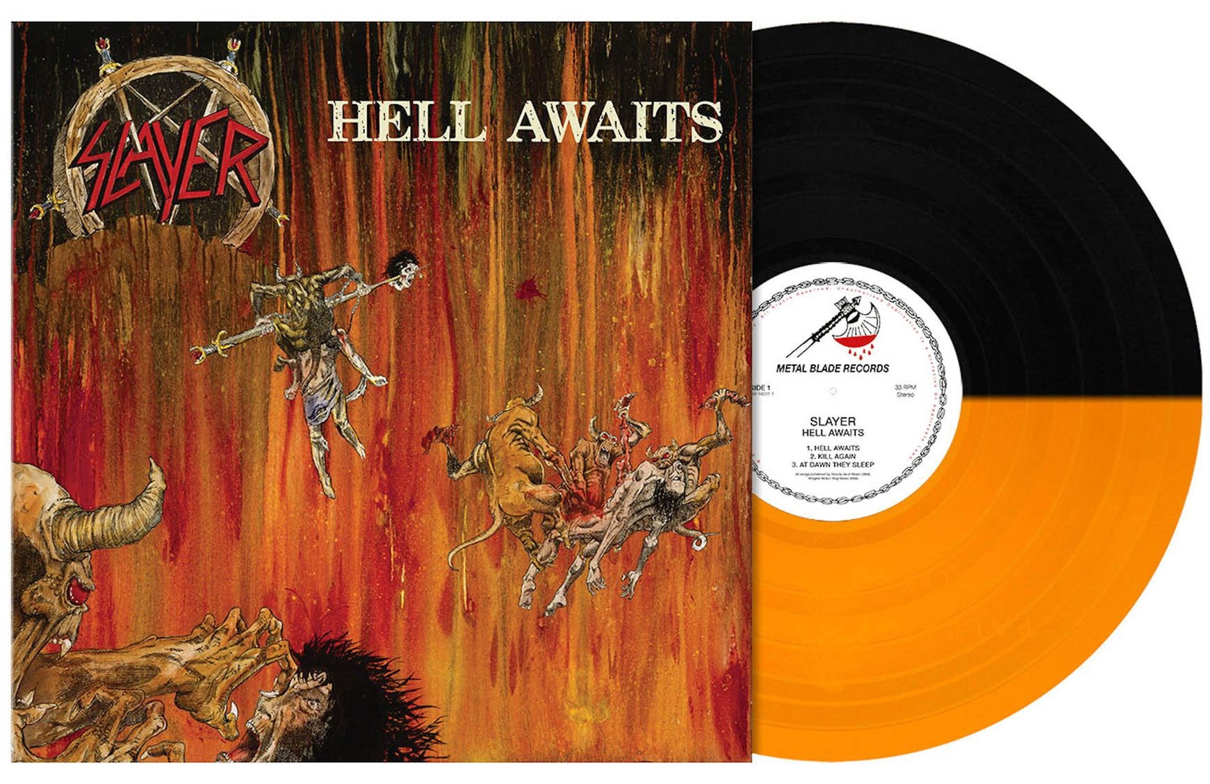 Slayer - Hell Awaits (Disco De Color)