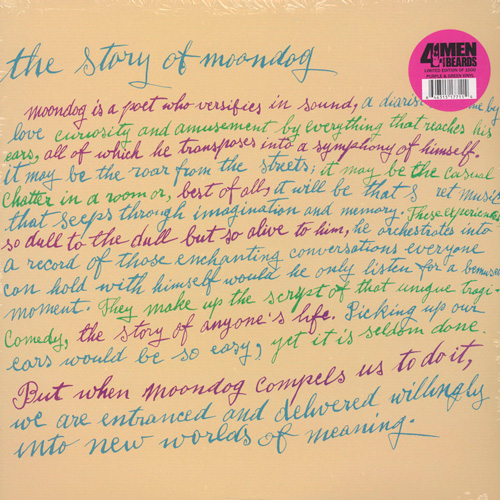 Moondog	- The Story Of Moondog (Disco de Color)